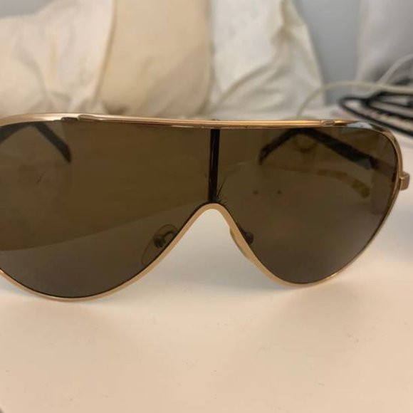 Dark Brown & Gold Gg 1650/S/F Logo Sunglasses - Picture 2 of 5